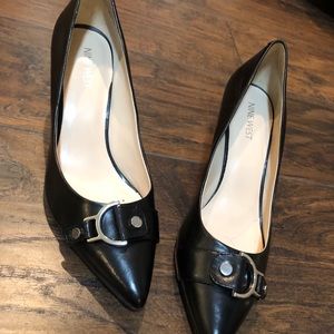 Black Nine West heels